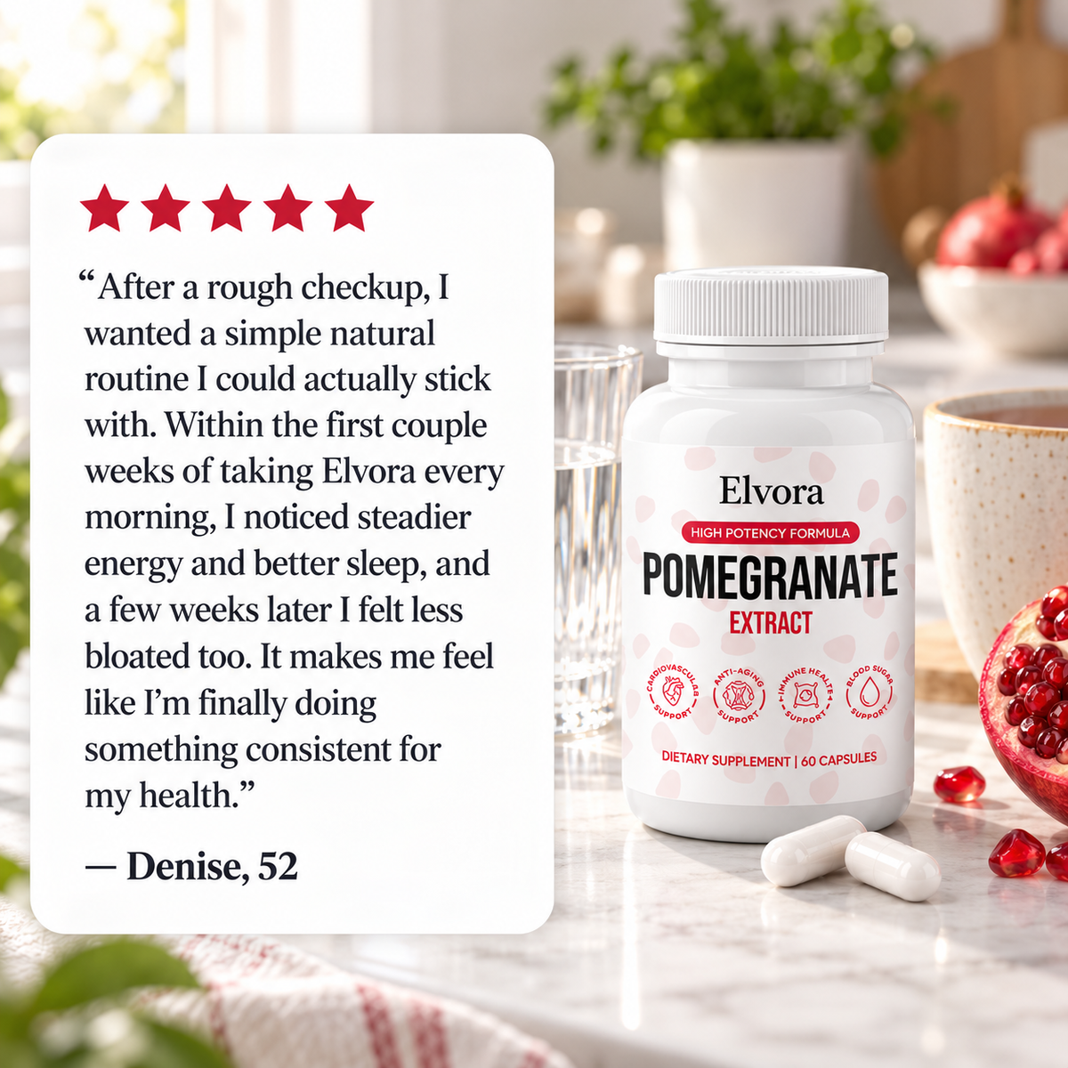 Pure Organic Pomegranate Extract