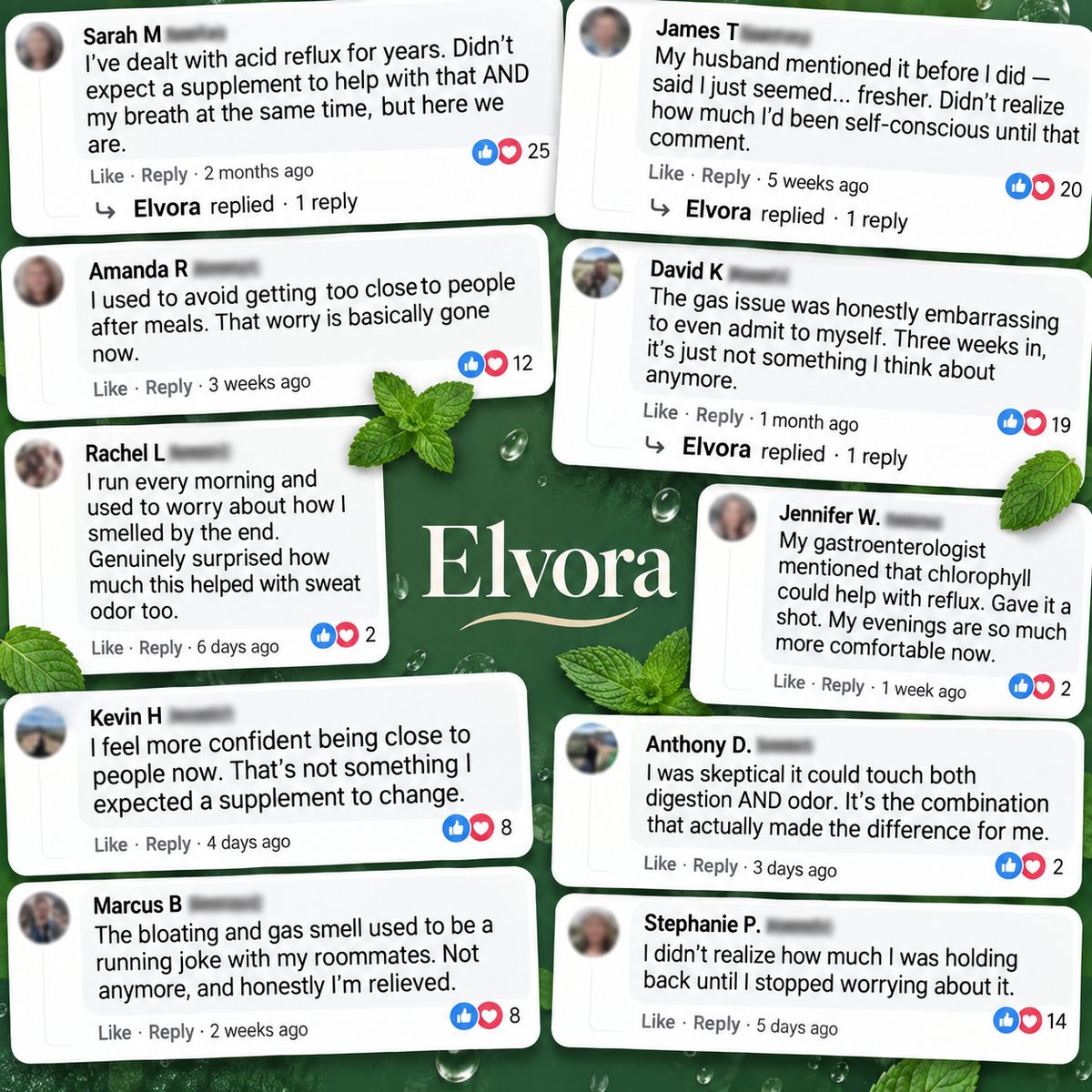 Elvora™ Anti Digestive Odor & Reflux Capsules