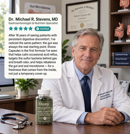 Elvora™ Anti Digestive Odor & Reflux Capsules
