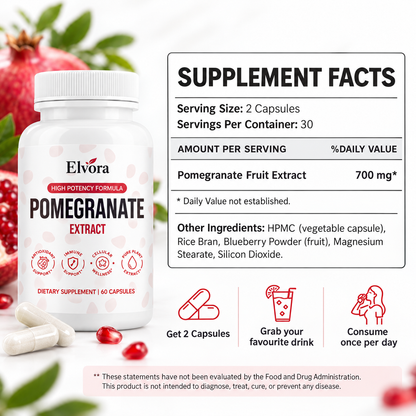 Pure Organic Pomegranate Extract