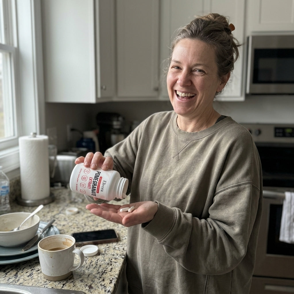 Karen W. with Elvora Pomegranate Extract